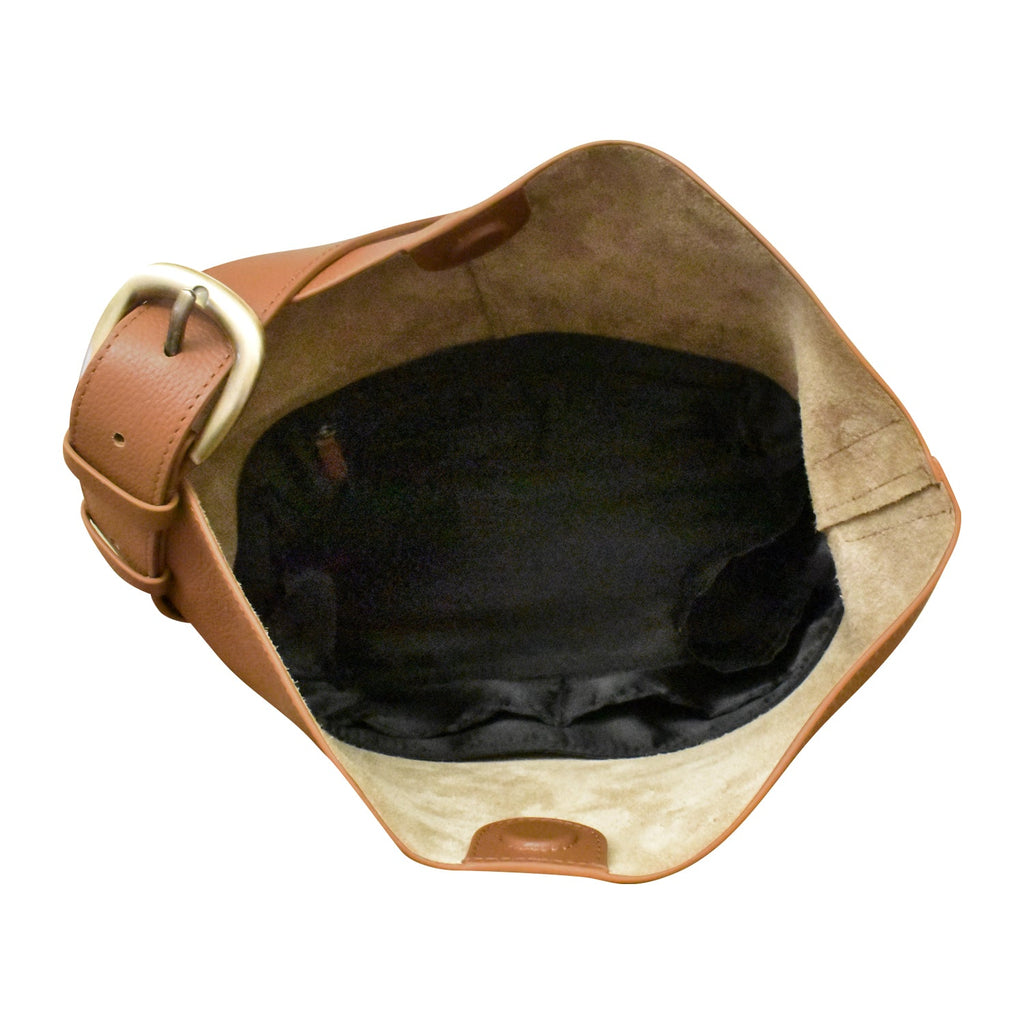UNLINED OPEN TOP HOBO