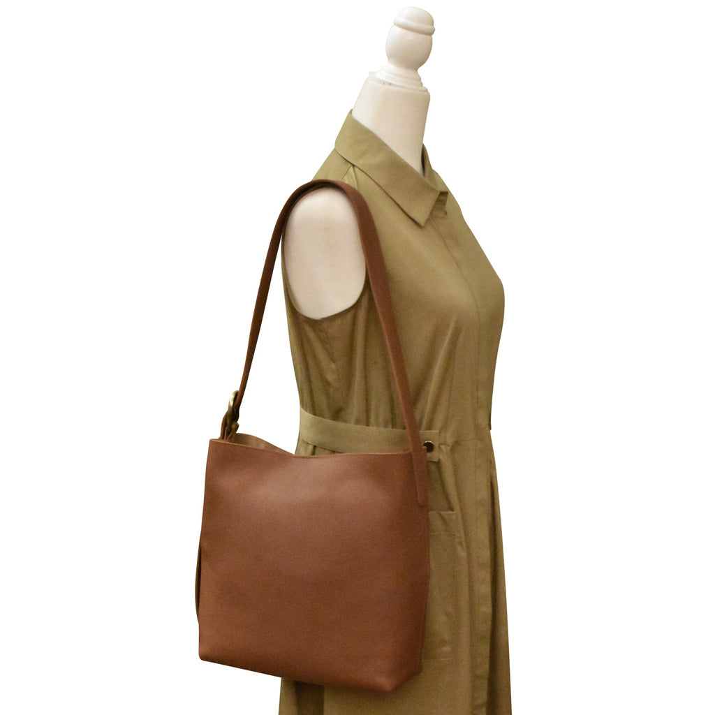 UNLINED OPEN TOP HOBO