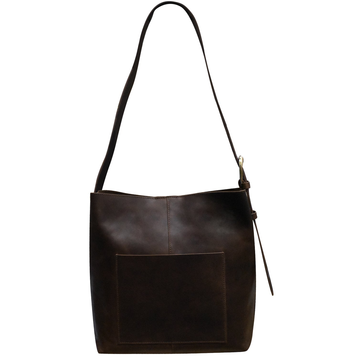 UNLINED OPEN TOP HOBO