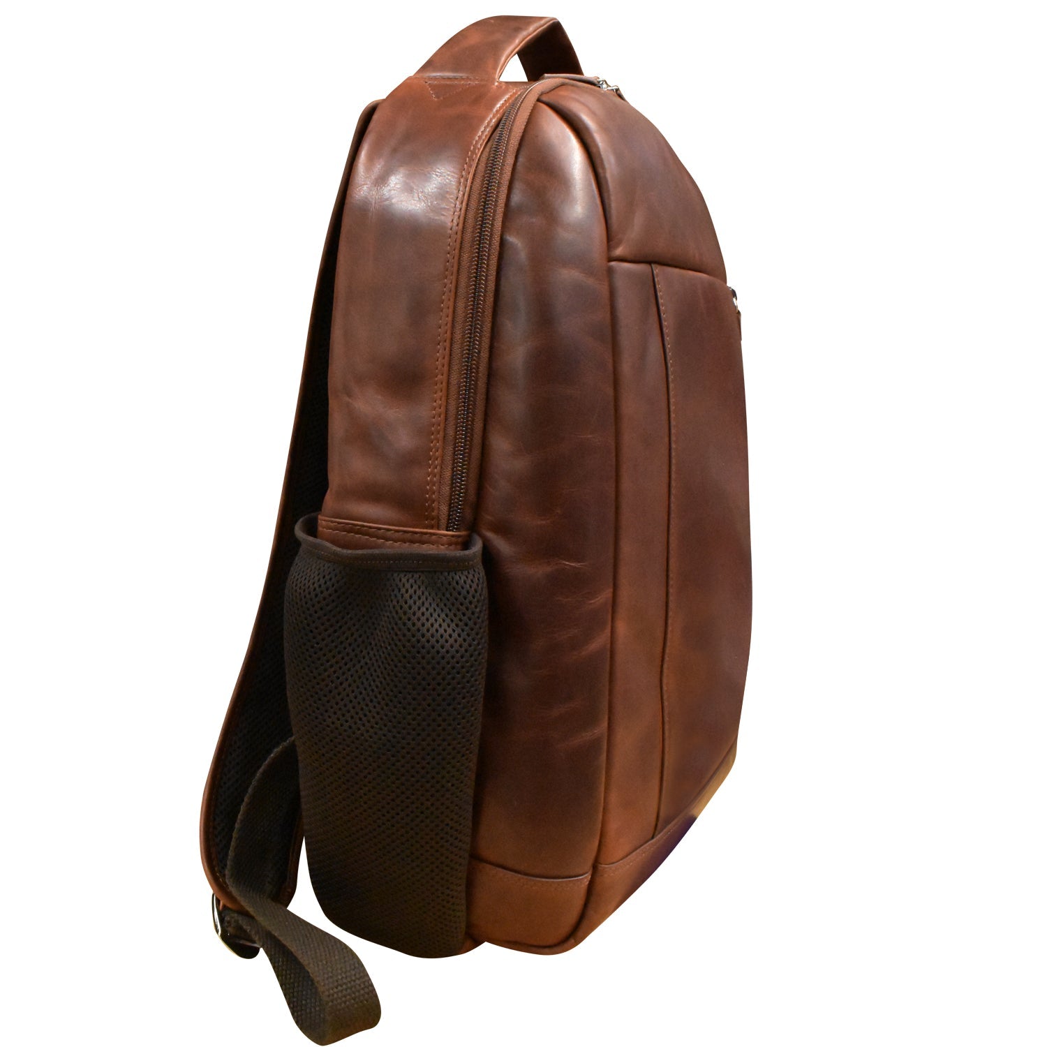 Leather Laptop Backpack