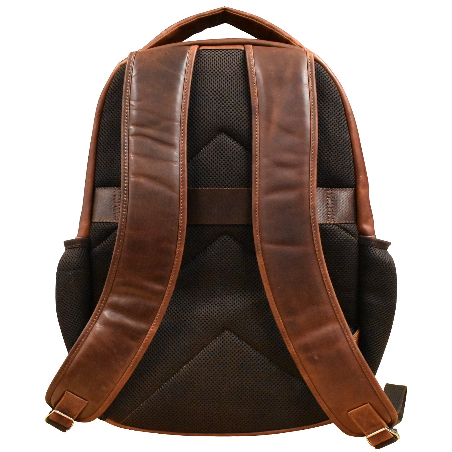 Leather Laptop Backpack