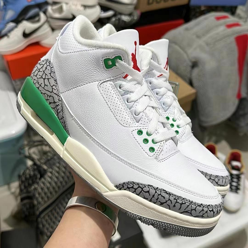 Jordan 3 Retro Lucky Green (W)