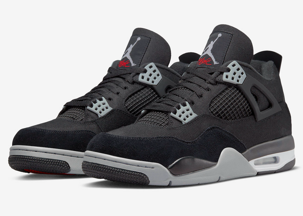Jordan 4 Retro SE Black Canvas