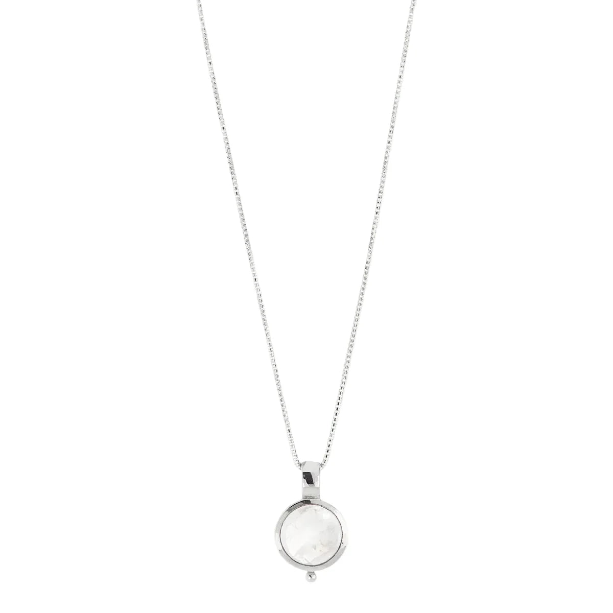 Garland Silver Moonstone Necklace