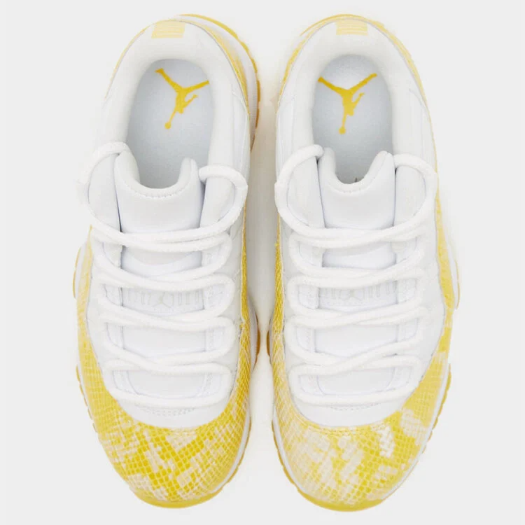 Jordan 11 Retro Low Tour Yellow Snakeskin (W)