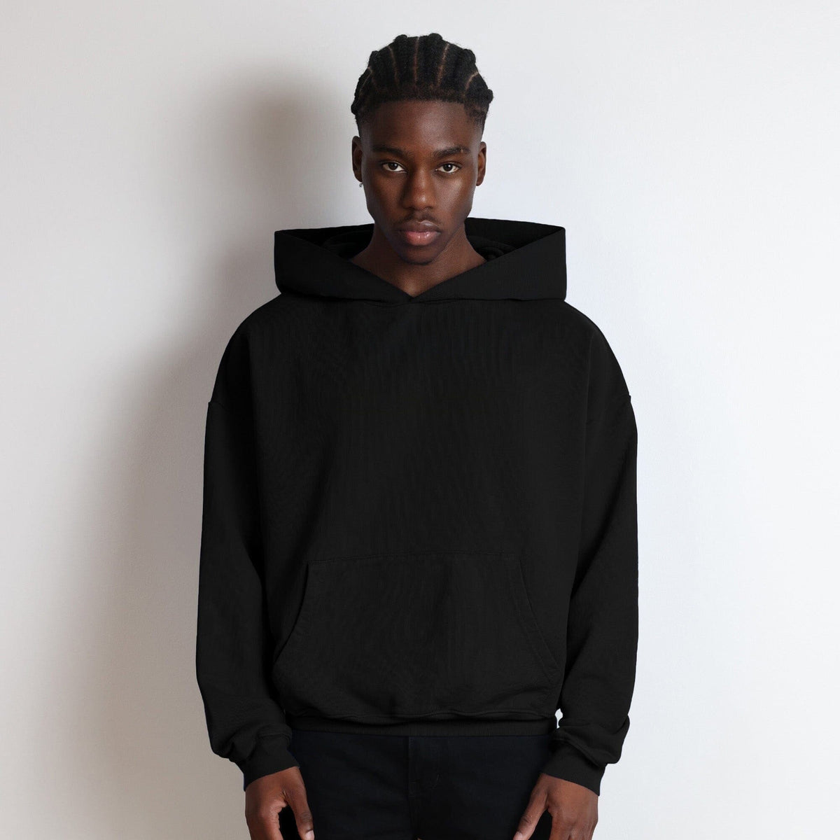 Bleecker Cinched Crop Hoodie | Relaxed. Drop-Shoulder