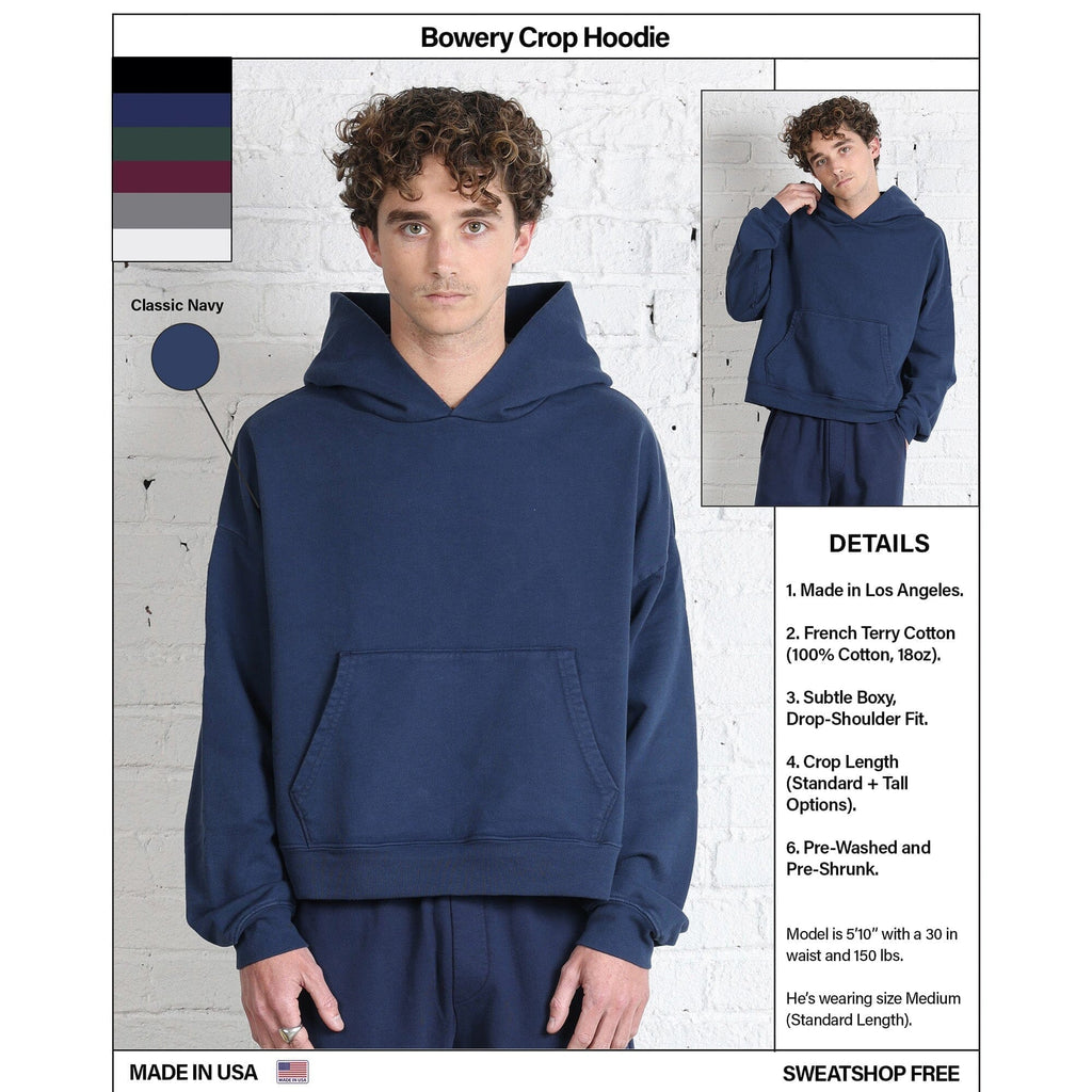 The Bowery Crop Hoodie