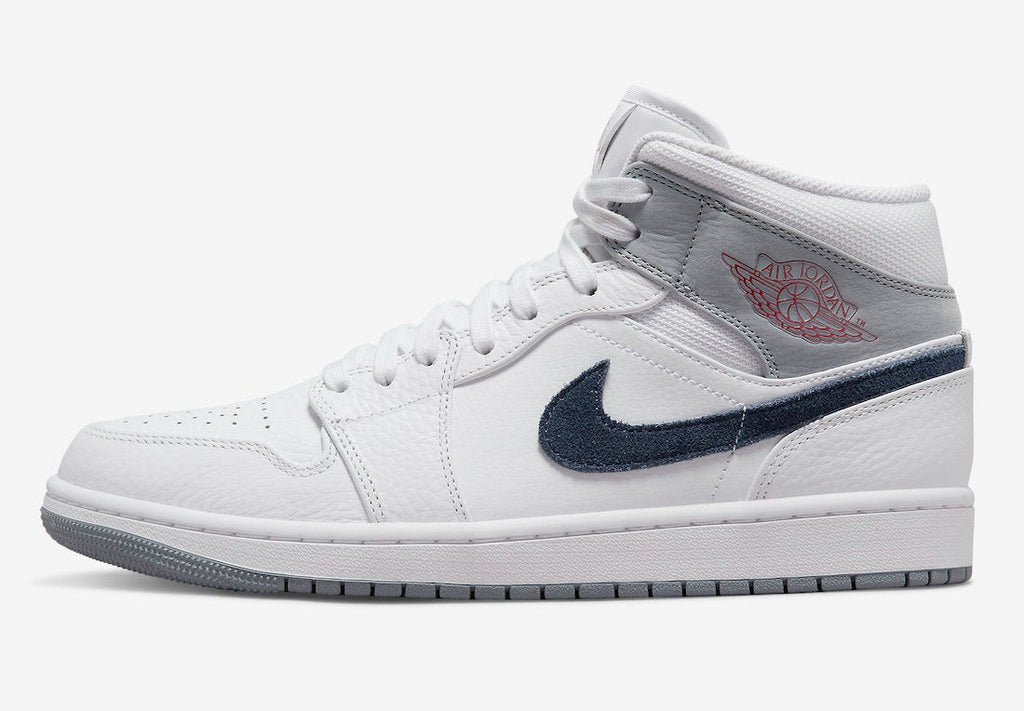 Jordan 1 Mid Paris White