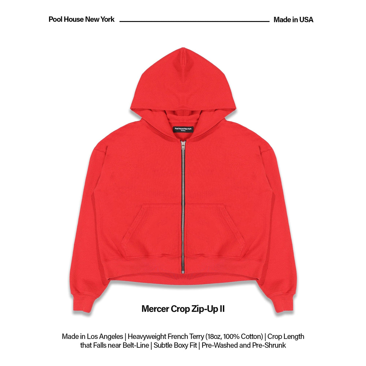 The Mercer Crop Zip II