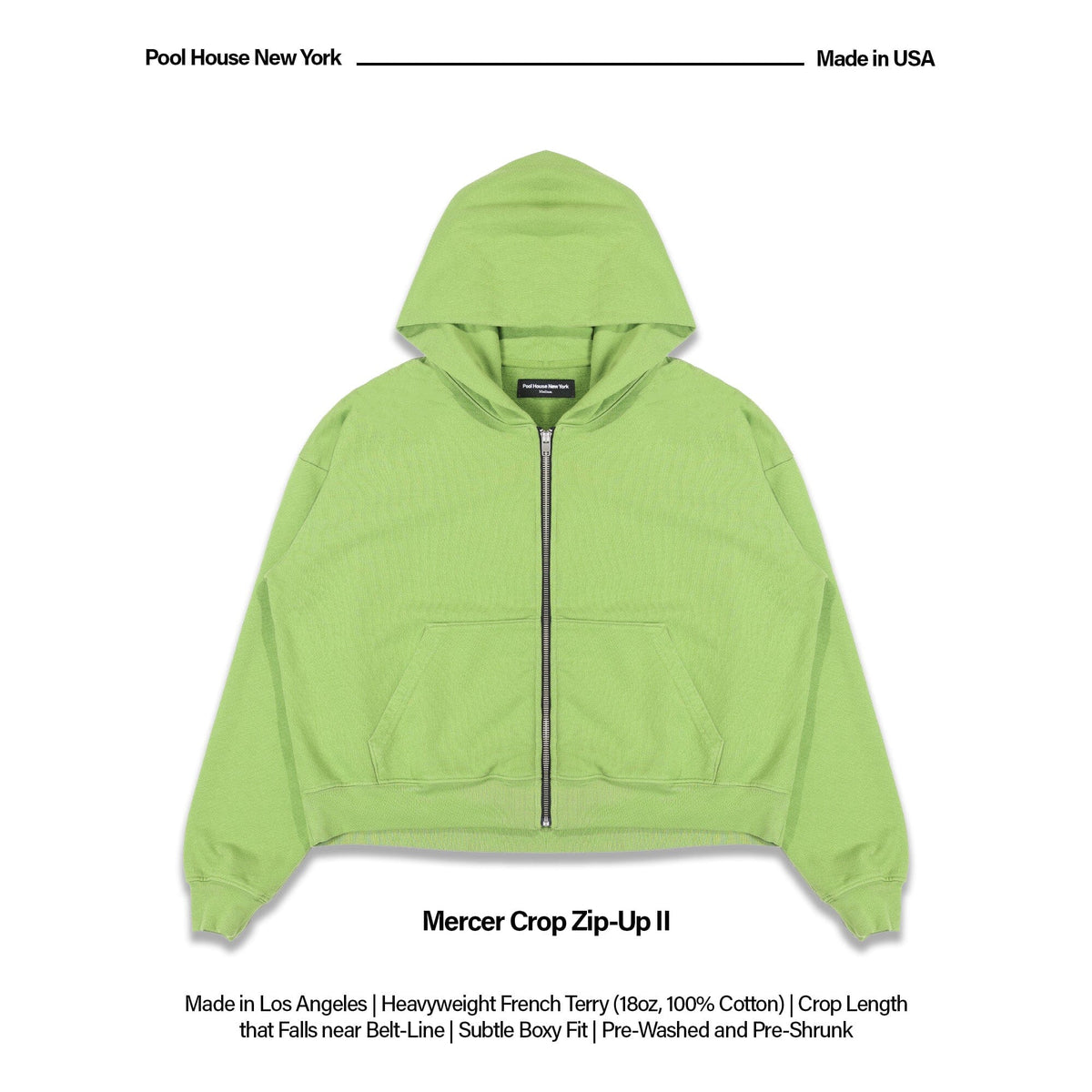 The Mercer Crop Zip II