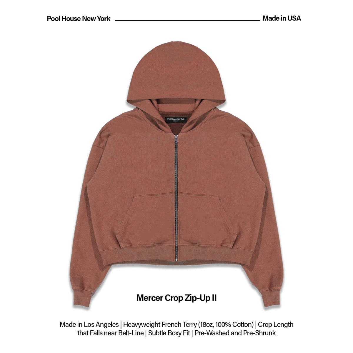 The Mercer Crop Zip II