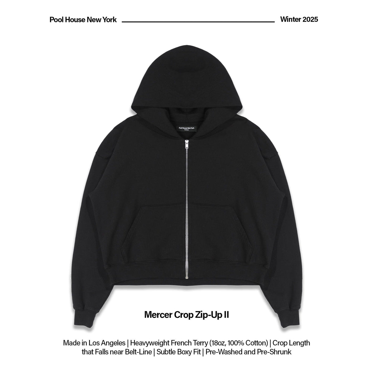 The Mercer Crop Zip II