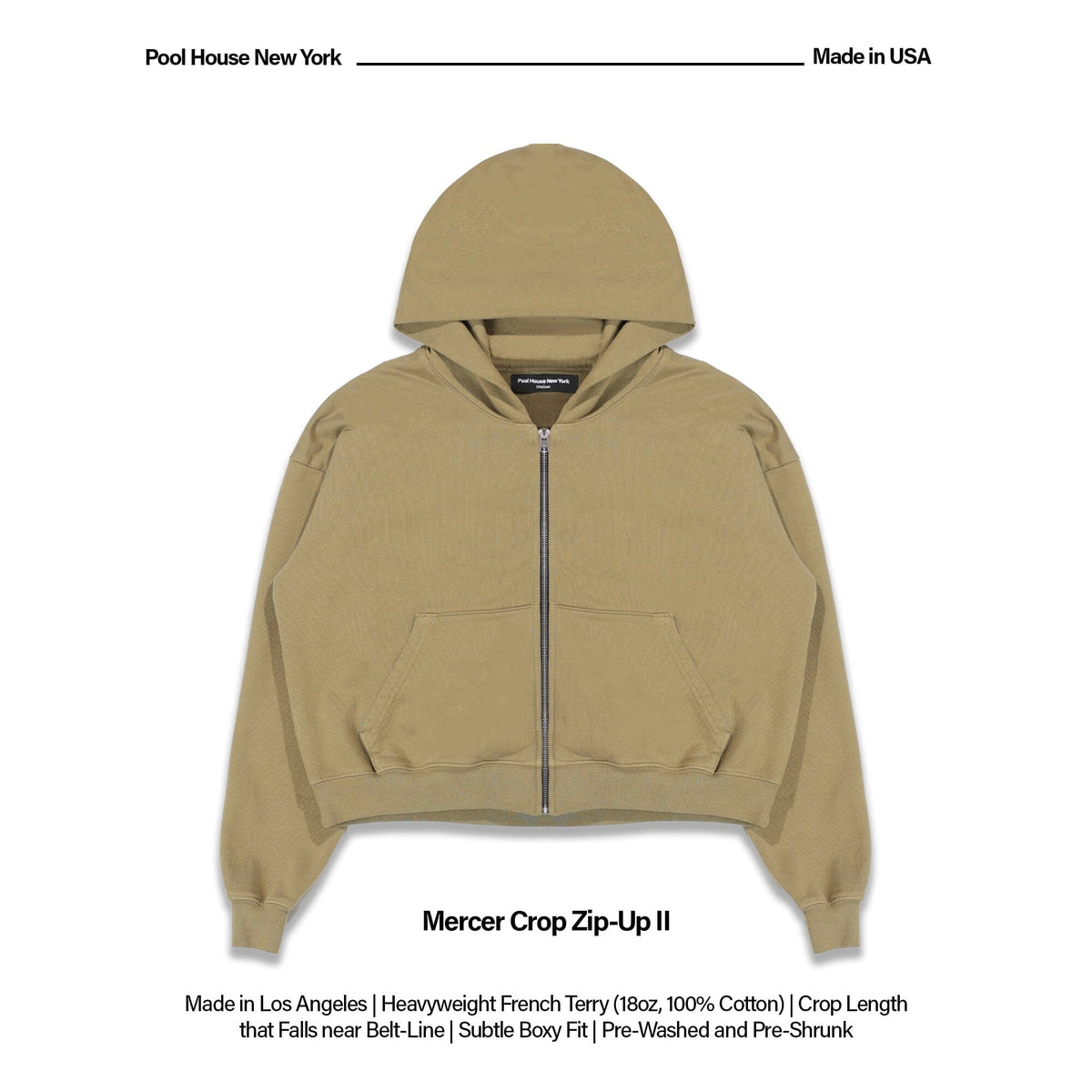 The Mercer Crop Zip II