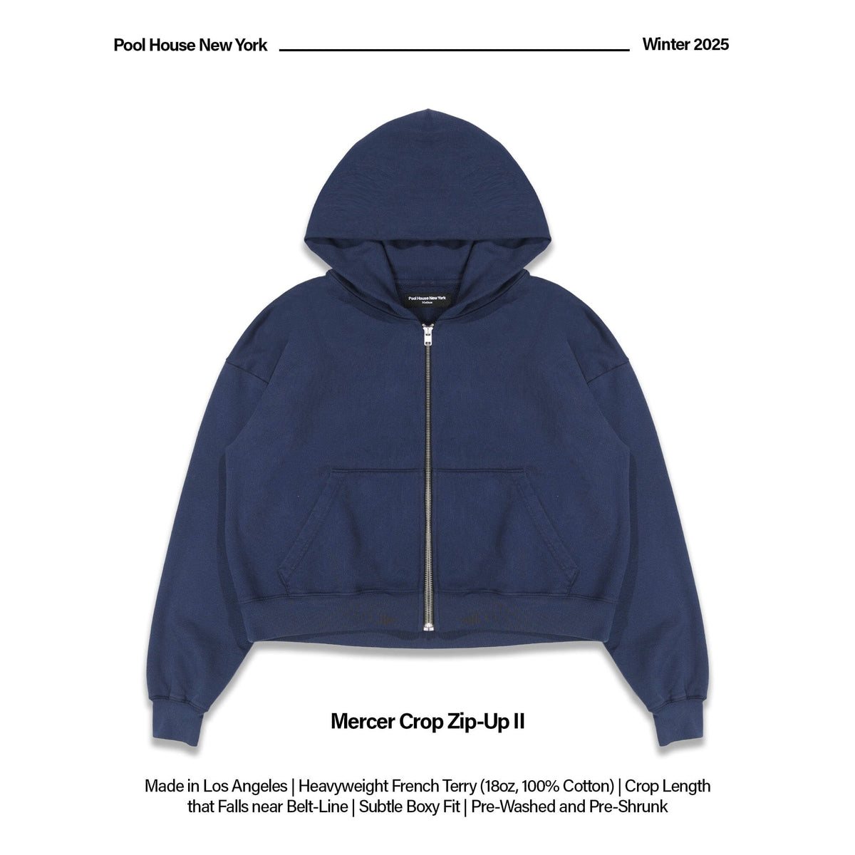 The Mercer Crop Zip II