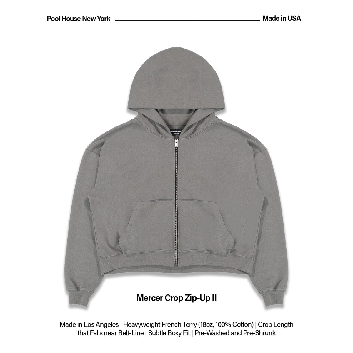The Mercer Crop Zip II