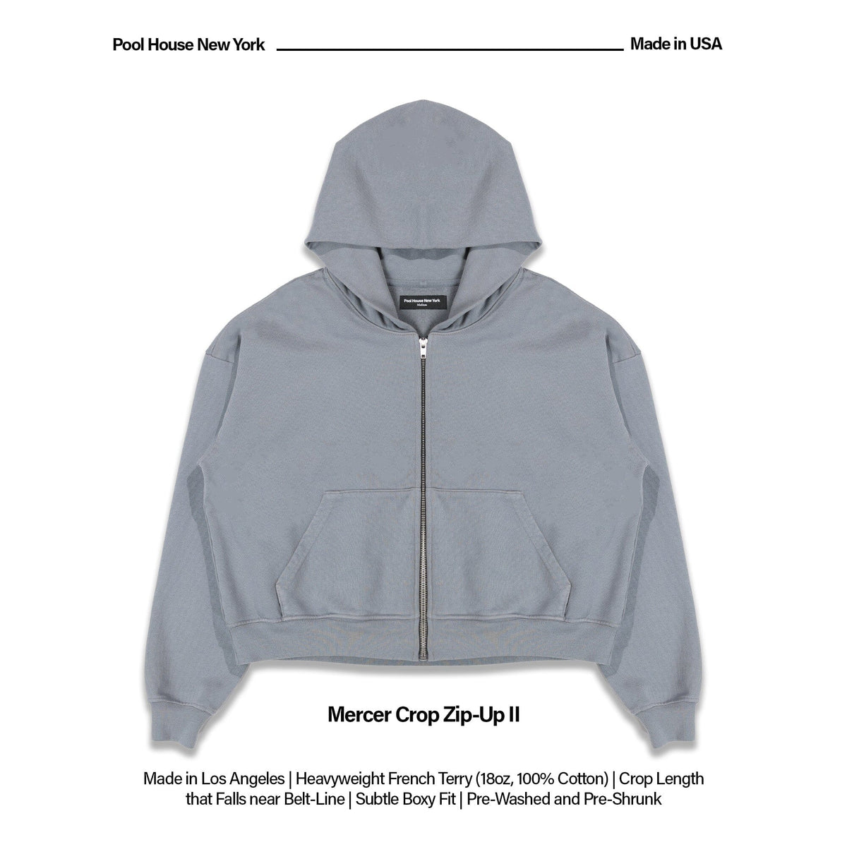 The Mercer Crop Zip II