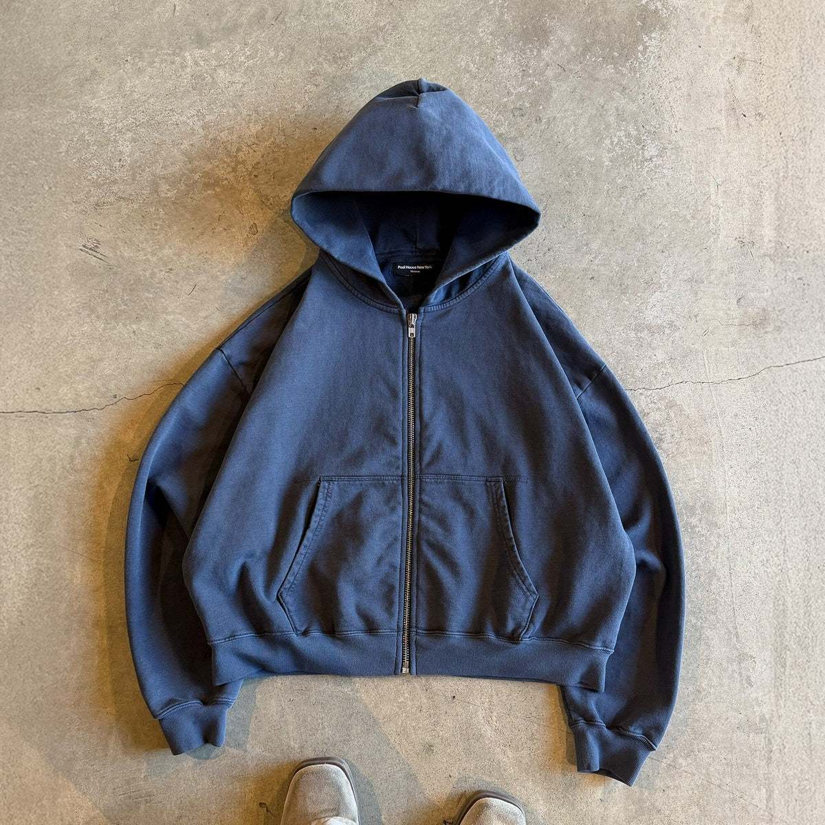 Mercer Crop Zip III | Relaxed. Drop-Shoulder