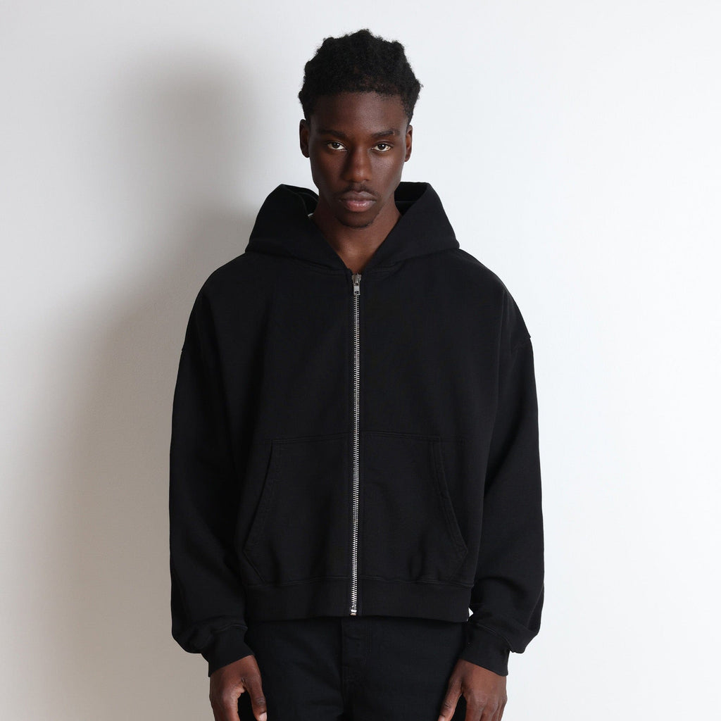 Mercer Crop Zip III | Relaxed. Drop-Shoulder