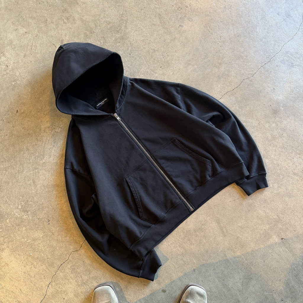Mercer Crop Zip III | Relaxed. Drop-Shoulder