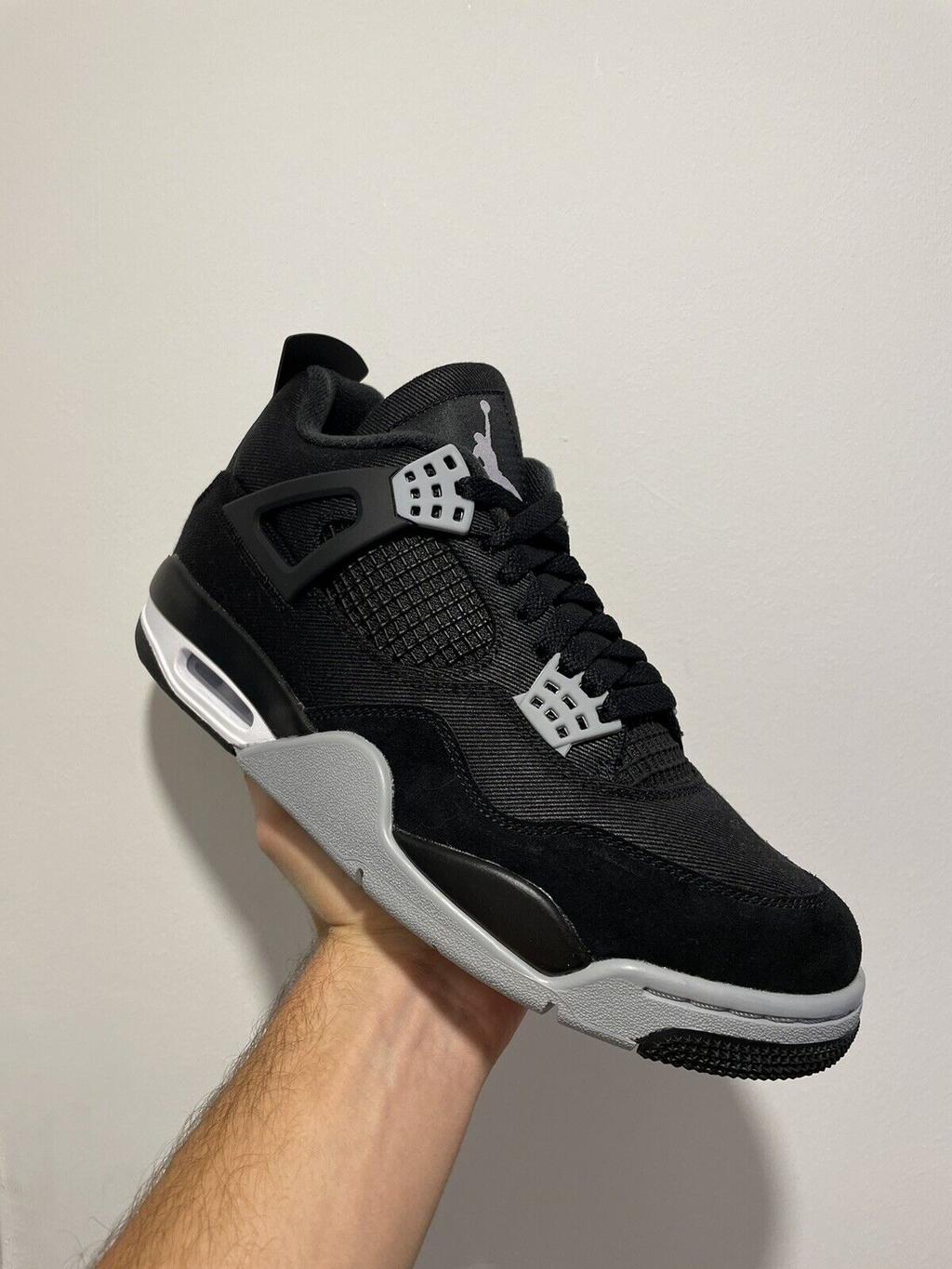 Jordan 4 Retro SE Black Canvas